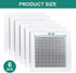 Wall Patch Repair Kit 6 Inch Drywall Repair Patch Tools Self Adhesive Fiber Mesh Patch for Fill Wall Hole Ceilings Drywall Plasterboard, with Scra...