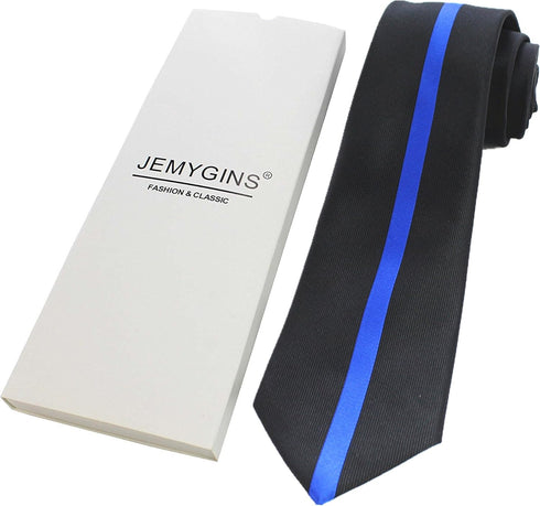 JEMYGINS Stripe and plaid Tie...