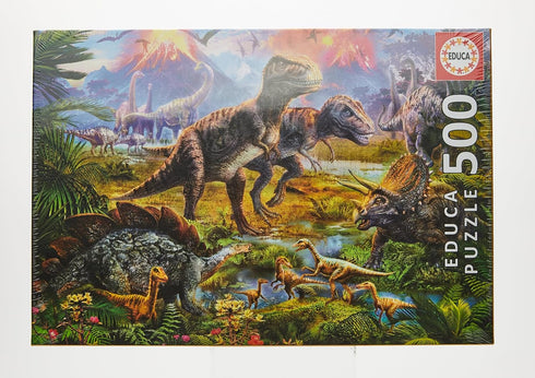 Educa Dinosaur Gathering Puzzle (500 Piece)...