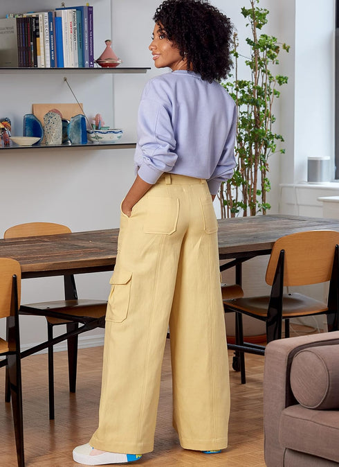 McCall's Misses' Cargo Pants Sewing Pattern Kit, Code M8206, Sizes 16-18-20-22-24, Multicolor...