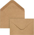 ACSTEP 50PACK Brown Gift Card Envelopes Credit Card Size Mini Envelopes Kraft Tiny Pocket Envelopes For Business Card, Small Note Cards 4X2.75 Inc...