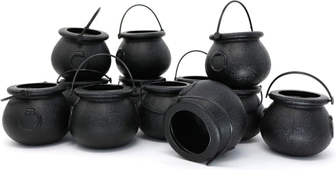 Candy Cauldron Kettles - 1 Dozen Party Decoration Supplies by Big Mo’s Toys...