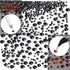 LPBeads 6400 Pieces Hotfix Rhinestones Black Flat Back 5 Mixed Sizes Crystal Round Glass Gems with Tweezers and Picking Rhinestones Pen...
