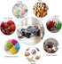 ELLDOO Clear Coffee Pod Holder, Plastic K Cup Holder Capsule Creamer Organizer, Candy Dish Fruit Jar Container Salad Bowl for Counter, Coffee Bar,...