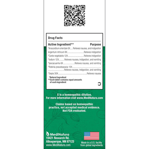 BHI Nausea Natural Relief 7 Multi-Symptom Homeopathic Active Ingredients Help Relieve Nausea, Vomiting, Bloating & Indigestion Non-Drowsy Remedy S...