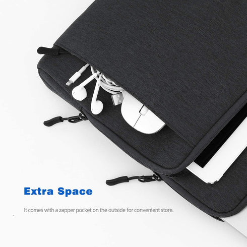 13.3 Inch Tablet Sleeve Shoulder Bag Carrying Case for iPad Pro 12.9" M2 6th/5th/4th/3rd Gen 2022-2018, Galaxy Tab S9+/S8+/S7 FE/S7+ 12.4", Surfac...