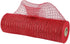 MEEDEE Red Metallic Mesh Red Deco Mesh 10 Inch Red Mesh Ribbon for Christmas Tree Red Mesh for Wreaths Decorative Mesh Wreath Supplies Garland Sta...