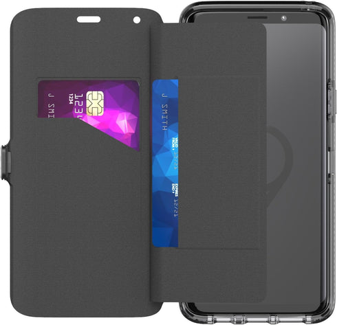 tech21 T21-5842 Evo Wallet Protective Case for Samgsung Galaxy S9+ Black...