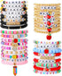 36 Pcs Back to School Teacher Appreciation Gifts Heishi Bracelets Bulk for Women Stackable Preppy Bracelets Teach Love Inspire Thank You Gifts for...