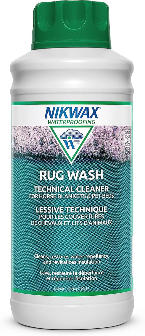 Nikwax Rug Wash, 34fl oz ,Blue...
