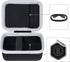co2CREA Hard Case Compatible with Bushnell Golf Wingman Mini GPS Speaker (Black/Silver)...