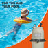 Roastove 2" Start and Clean Pool Filter Pressure Gauge,Pool Filter Pressure Gauge, Swimming Pool Gauge, 1/4"NPT Lower Mount, Clean Filter Indicato...