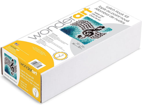 Wonderart Treble Clef Latch Hook Kit, 12" X 12"...