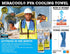 OccuNomix Blue MiraCool PVA Cooling Towel (931-BL) 29.50" x 14.00"...