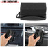 X AUTOHAUX 2X Tire Tyre Wheel Rim Trim Contour Detailing Dressing Shine Applicator Pad Sponge Foam Brush for Car Truck Tires Waxing Polishing Clea...