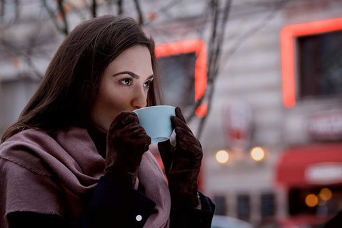 FIRE TEAS Relaxing Rooibos Evening Tea- Organic Red Rooibos, Peppermint, Lavender, Raspberry Leaf, Ginger, Saffron - Caffeine Free, Herbal Tea, St...