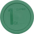 Pyrex 322-PC (1) Green 1qt & 323-PC (1) Orange 1.5qt & 325-PC (1) Blue 2.5qt Mixing Bowl Lids Made in the USA...