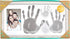Kate & Milo DIY Family Photo Frame and Paint Kit – Craft Keepsake for Parents, Rustic Farmhouse Home Decor, Gray...