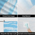 AOFOTO 3x5ft Blue Sky Backdrops White Clouds Photo Shoot Background Photography Studio Props Digital Video Drop Baby Infant Kid Newborn Toddler Ar...