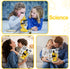 Little World Science Kits for Kids Beginner Microscope Kit with LED 100X 400X and 1200X Magnification Kids Educational Toy Birthday Halloween...