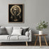 Posterizer 1 pcs-ethereal artwork of a being in cosmic setting 1-Abstract & Modern Art-Living Room Bedroom Decor- unframed wall art...