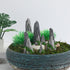 GANAZONO Mini Rockery Decoration Miniature Zen Garden Rockery Decor 8Pcs Bonsai Ornament Accessories Mini Bonsai Figurines Ornament Plant Pot Terr...
