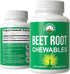 Beet Chews - Great Tasting Beets Chewables With No Added Sugar - Better Than Gummies. Contains Organic Beet Root Extract. Vegan, Zero Gluten Beetr...