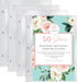 Recipe Binder Page Protectors for 8.5 x 9.5 inch Binders. Holds 50 Protective Sleeves That Hold 6.5" x 8.5" Full Recipe Cards, Heavyweight Crystal...
