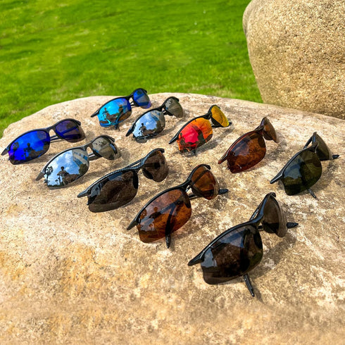 JULI Polarized Sports Sunglasses for Men Women Tr90 Unbreakable Frame for Running Fishing Baseball Driving MJ8002...