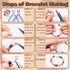 Natural Stone Beads 100pcs 8mm Round Genuine Real Stone Beading Loose Gemstone DIY Smooth Beads for Bracelet Necklace Earrings Jewelry Making...