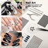 Gartful 12 Sheet Black Rhinestone Stickers - Round, 2790 PCS Self Adhesive Gem Sticker, Sticky Crystal Jewelry Gemstone for DIY Arts Crafts, Scrap...