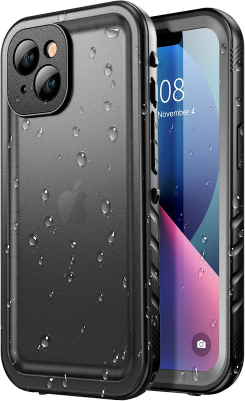 SPORTLINK Waterproof Case for iPhone 13, Shockproof Dustproof 13 Phone Case with Built-in Clear Screen Protector, Full Body Heavy Duty Sealed Prot...