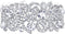 EVER FAITH Women's Clear Crystal Stunning Hollow Floral Wedding Bride, Bridesmaid Stretch Bracelet...