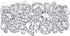 EVER FAITH Women's Clear Crystal Stunning Hollow Floral Wedding Bride, Bridesmaid Stretch Bracelet...