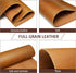 Bourbon Brown Tooling Leather Square 3.6mm-4.0mm (9-10oz) Thick Full Grain Cow Hide Leather Crafts Tooling Hobby Workshop Crafting Leather Heavy W...