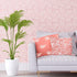 Rose Flower Stencils Rose Stencils Rose Background Template 11.8"x 11.8" Rose Floral Stencils PET Reusable Craft Painting on Wood Canvas Wall Furn...