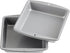 Wilton Recipe Right - 8-Inch Non-Stick Square Cake Pans, Multipack of 2...
