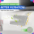 Microwave Filter Replacement 5.12” x 7.64” Fits Frigidaire 5304464105 WB06X10608 GE Microwave Filter - Aluminum Mesh Screen Grease Filter - Filter...