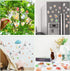 20 PCS Woodlad animals Thick Gel Clings woodland Window Gel Clings Decals Stickers for Kids Toddlers and Adults Home Airplane Classroom Nursery wo...