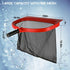 Durable Pool Net Skimmer Heavy Duty Pool Skimmer Net Fine Mesh Big Pool Net Skimmer Head Pool Leaf Net Rake Pool Nets for Cleaning Swimming Pool &...