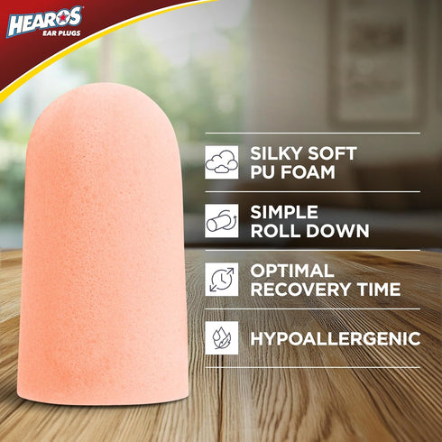 HEAROS Ultimate Softness Series Ear Plugs 28 Pair...