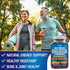 Sea Moss Gummies, Sea Moss 3000mg, Black Seed 2000mg, Ashwagandha 1000mg, Turmeric, Manuka Honey, ACV, Dandelion, Black Pepper, Burdock, Bladderwr...