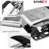 SAMSFX Fish Cleaning Board Tools Fillet Clamp w/Screws Deep-Jaw Fish Tail Clip Board for Scaling Table Bait (Fish Clamps with Black Grip)...