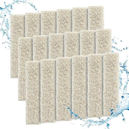 HiTauing 18 Count Ammonia Reducer Filter Pads for Aqueon QuietFlow LED PRO Model 10, Specialty Filter Pads for Aqueon Quietflow 10, Ammonia Filter...