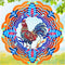 Rooster Metal Wind Spinners, Hanging Wind Spinners Outdoor,Stainless Steel Waterproof Wind Spinner, 12 Inch 3D Garden Art Decoration for Christmas...