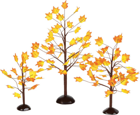 Department 56 Village Autumn Maple Trees (Set of 3)...