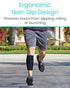 Vive Calf Brace - Adjustable Shin Splint Support - Lower Leg Compression Wrap Increases Circulation, Reduces Muscle Swelling - Calf Sleeve for Men...
