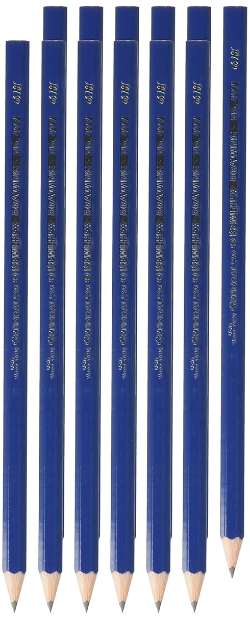 General's 497-6H Hexagonal Non-Toxic Drawing Pencil, 6H Thin Tip, Blue (Pack of 12)...