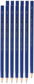 General's 497-6H Hexagonal Non-Toxic Drawing Pencil, 6H Thin Tip, Blue (Pack of 12)...