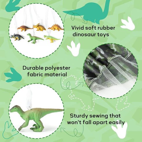 6Pcs Dinosaur Parachute Toy Children's Camo Parachute Toys Tangle Free Throwing Hand Throw Parachute Flying Paratrooper Toy with Dinosaur Outdoor ...